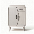 Meuble de rangement avec porte en bois et tiroir en couleur beige 50 x 40 x 80cm